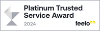 Feefo 2024 - Platinum Trusted Service Award